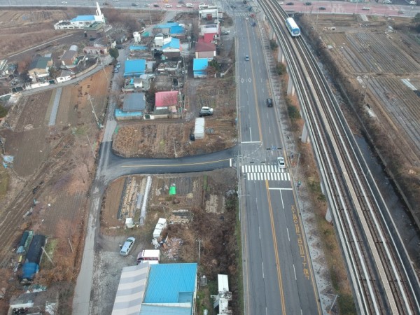 관곡마을 진입로 설치.jpg