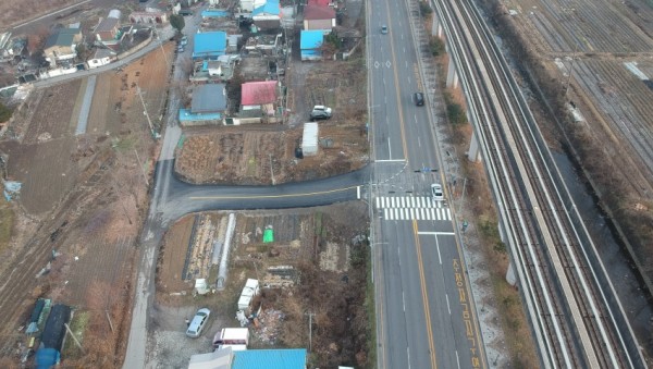 관곡마을 진입로 설치.jpg