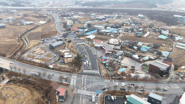 7. 용인특례시는 처인구 포곡읍 마성리 50-6번지와 영문리 2-93번지를 잇는 연결도로(중1-45호)를 확장 개통했다.jpg