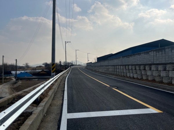8. 용인특례시 처인구 백암면 백봉리에 개통된 농어촌도로 