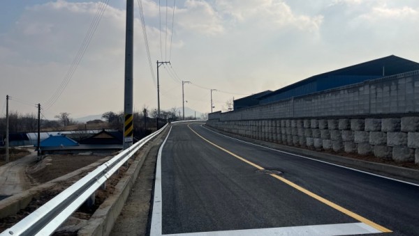 8. 용인특례시 처인구 백암면 백봉리에 개통된 농어촌도로 